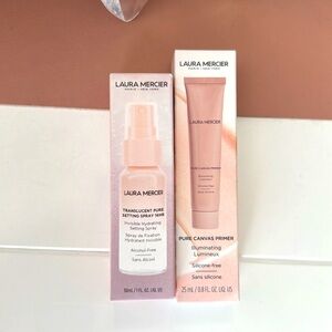 Bundle- LAURA MERCIER Translucent Pure Setting Spray and Primer